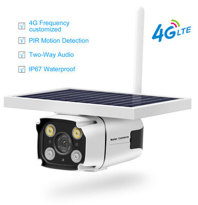 qualidade  Solar Powered Outdoor WiFi PTZ Camera H.265 Two Way Audio Security Camera Mini 4G SIM Solar NIGHT VISION Guardians Camera 1080P 1080P Audio Security Camera fábrica