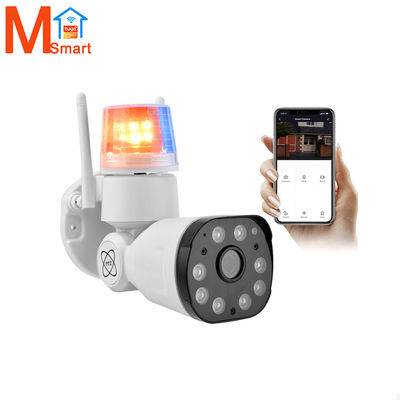 Lyailot Tuya Smart Life HD IP Cameras P2P WiFi Security Camera Surveillance Waterproof Outdoor Flash Lamp PTZ Camera Human Motion Tracking
