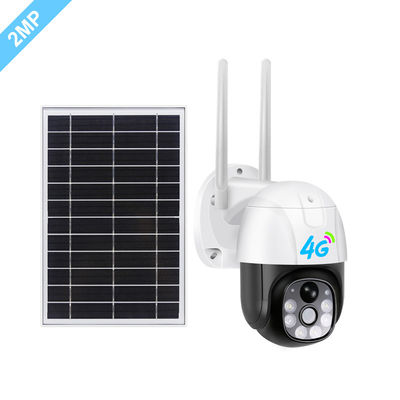 Human Motion Tracking 2021 360 Solar Powered Wifi Battery Solar Powered Outdoor Camera Wireless IP Camera PTZ Surveillance CCTV Security Cameras