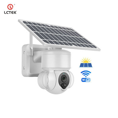 LCLCTEK WIFI NIGHT VISION 1080P Battery IP PTZ Security Camera Spotlight Radio Solar Powered CCTV Outdoor Camera