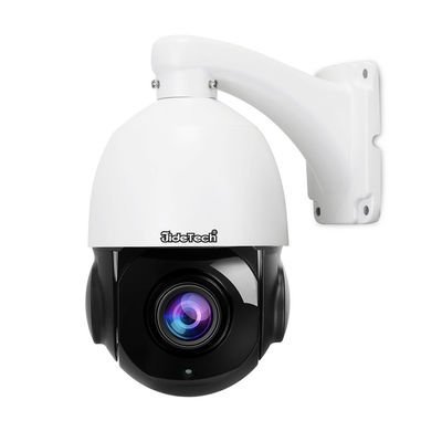 Motion Detection JideTech 4K Camera 4X Zoom IP POE Security Surveillance 8MP Camera PTZ